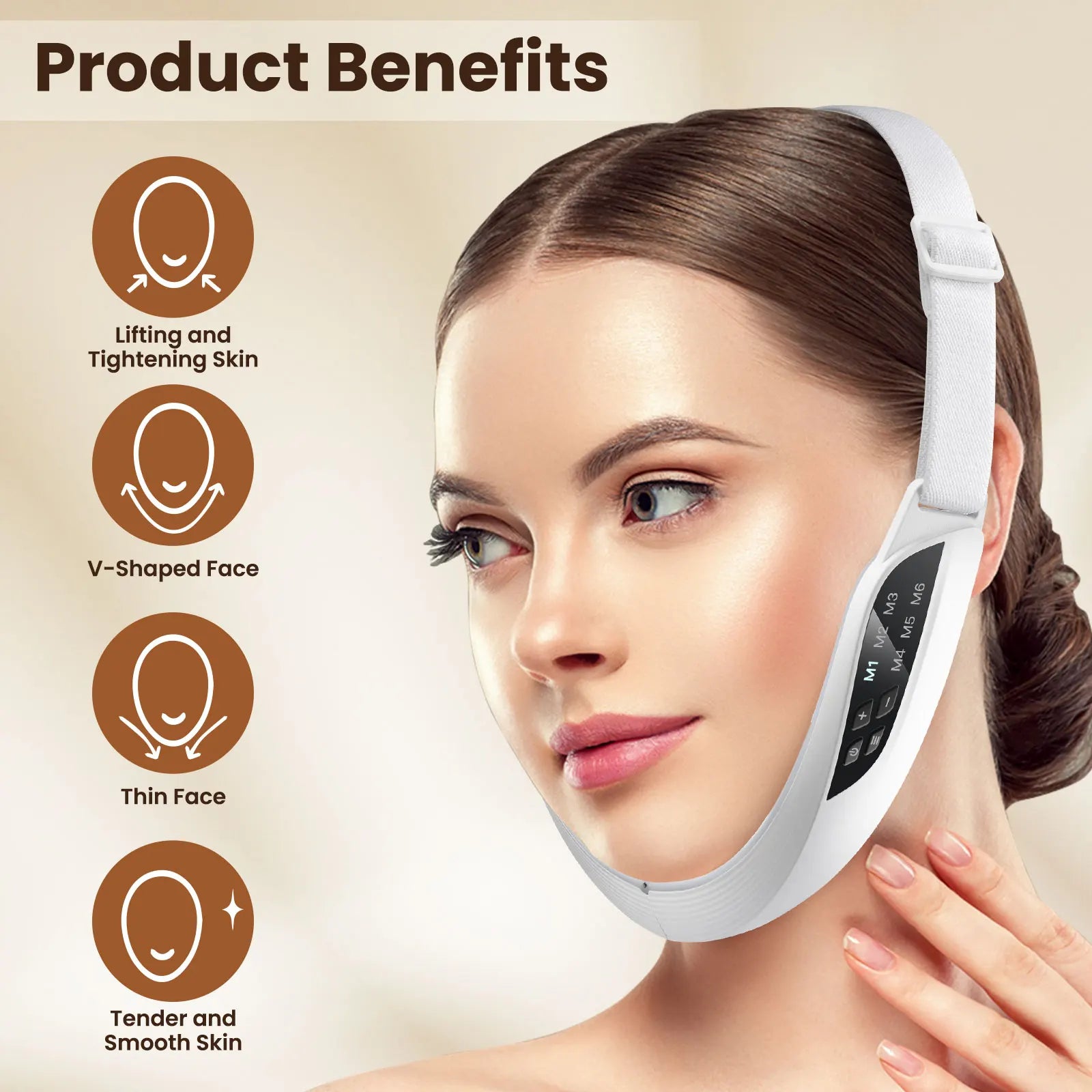 V-Shaped Face Lifting Beauty Device