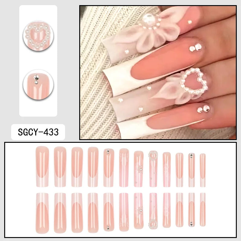Long Shaped press on nails