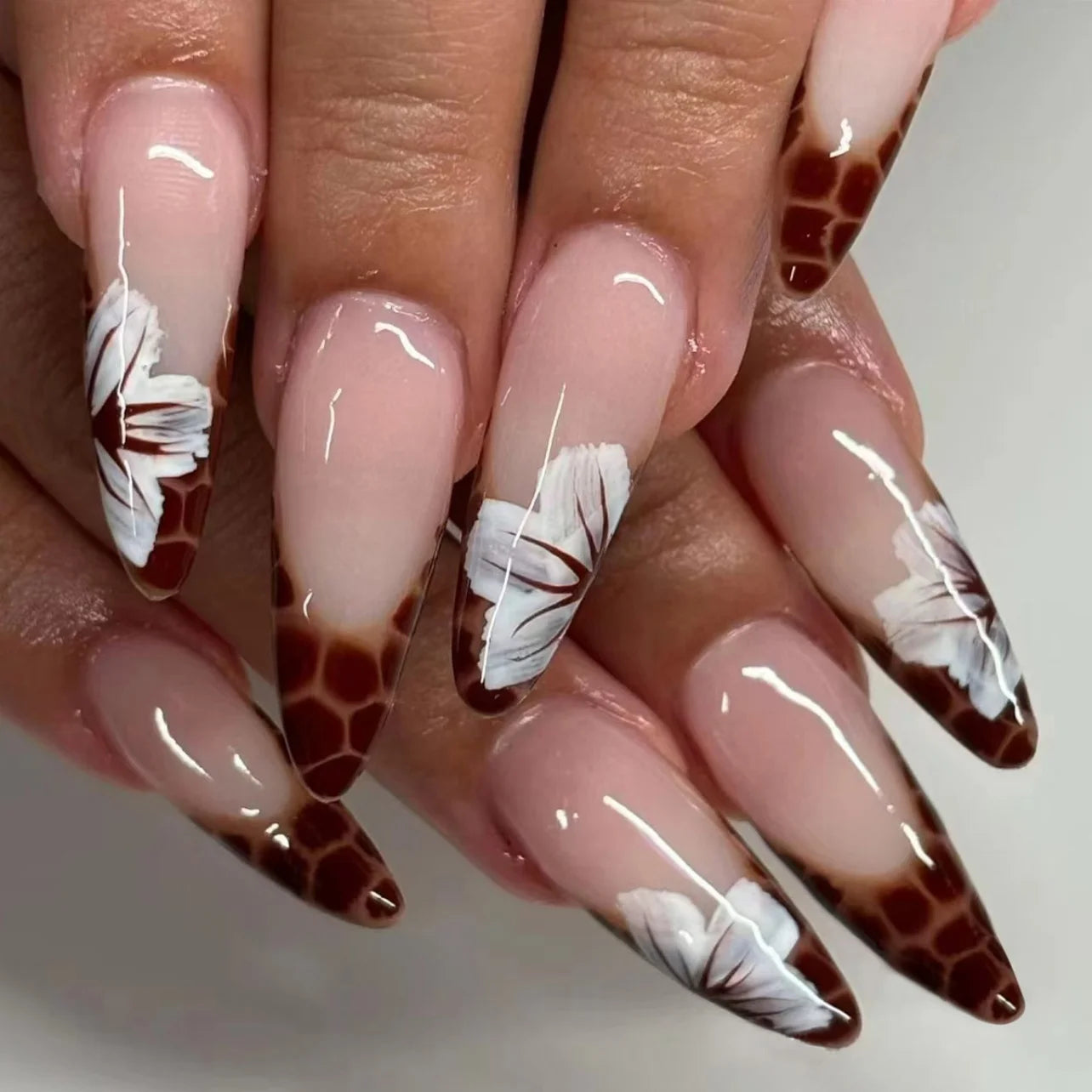 Marble Cracks Nail Sets